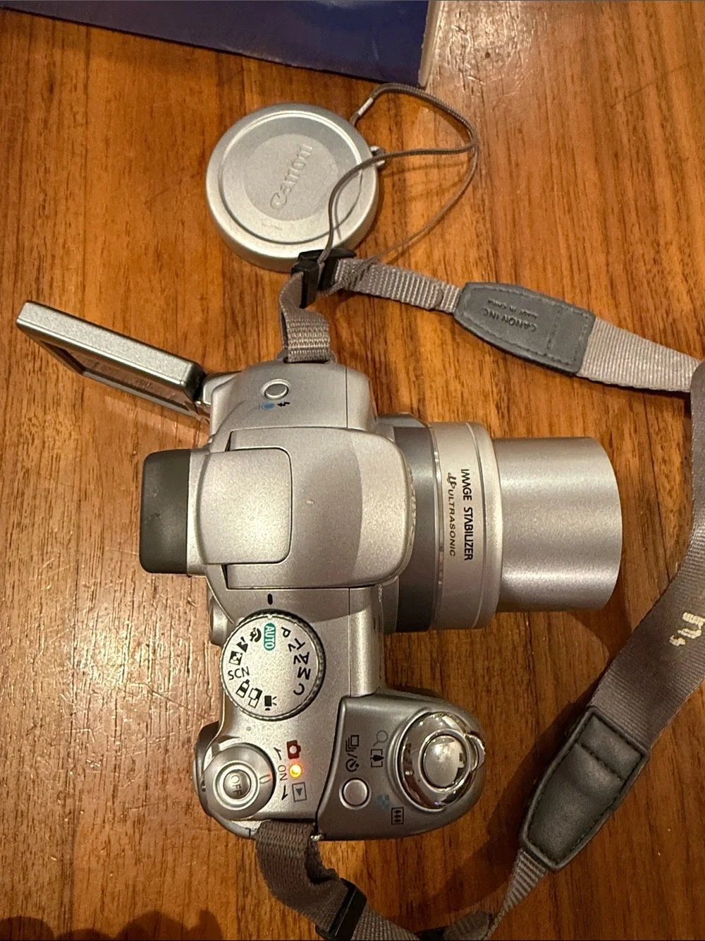 Canon PowerShot S2 IS 5.0MP Digital Camera 12x Zoom Silver TESTED WORKING